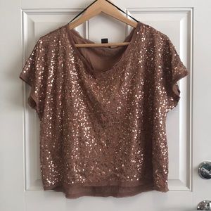 Sequin Top Size Small